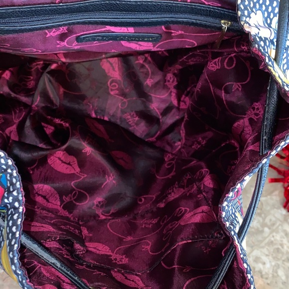 Betsey Johnson Emoji Patterned Backpack - Picture 10 of 14